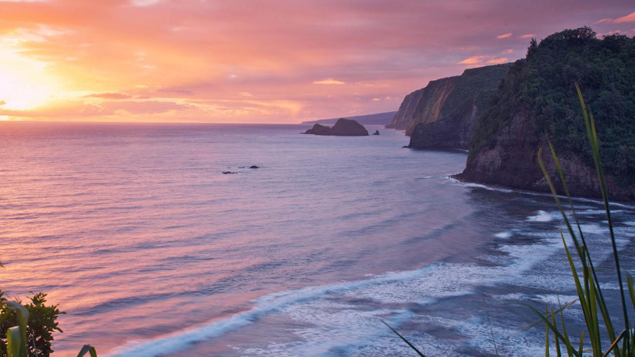 island of Hawaii sunrise