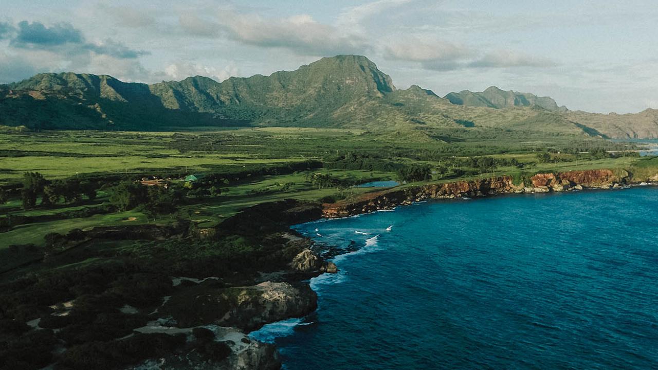 Coastline Kauai