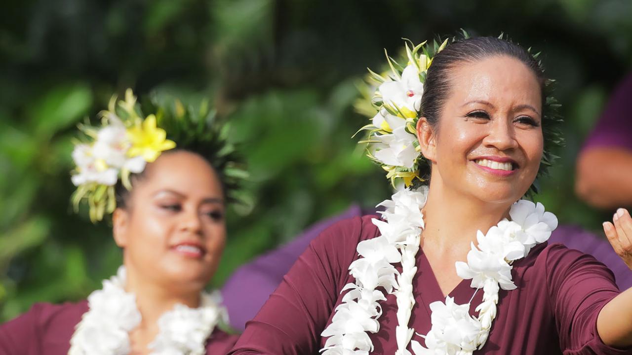 Hula dancers on Kauai