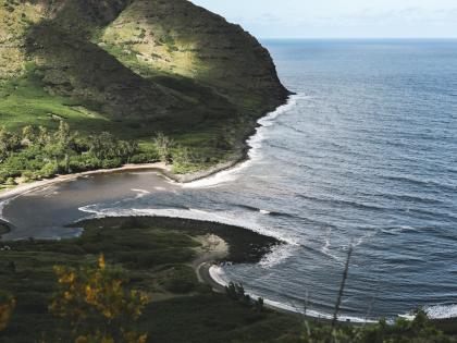 Molokai, Hawaii coastline