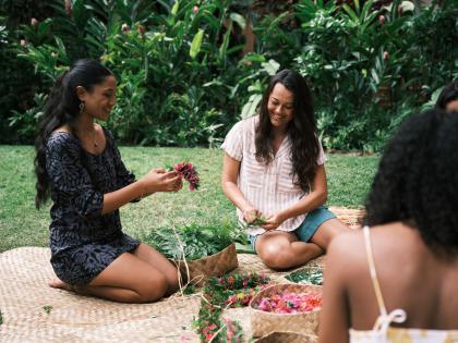 Lei making workshop