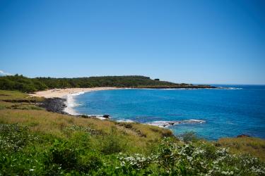 View of Hulopoe Beach